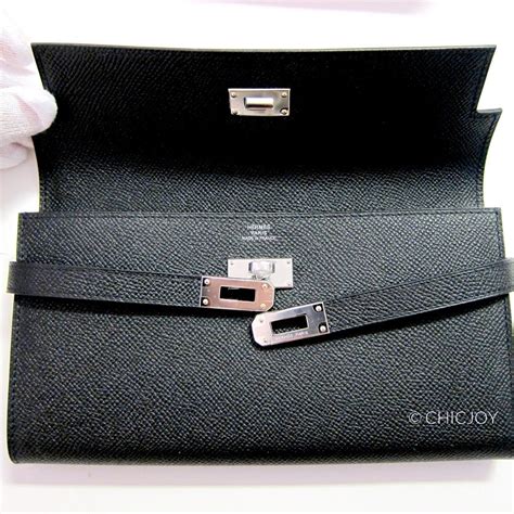 hermes black kelly wallet|Hermes wallet worth it.